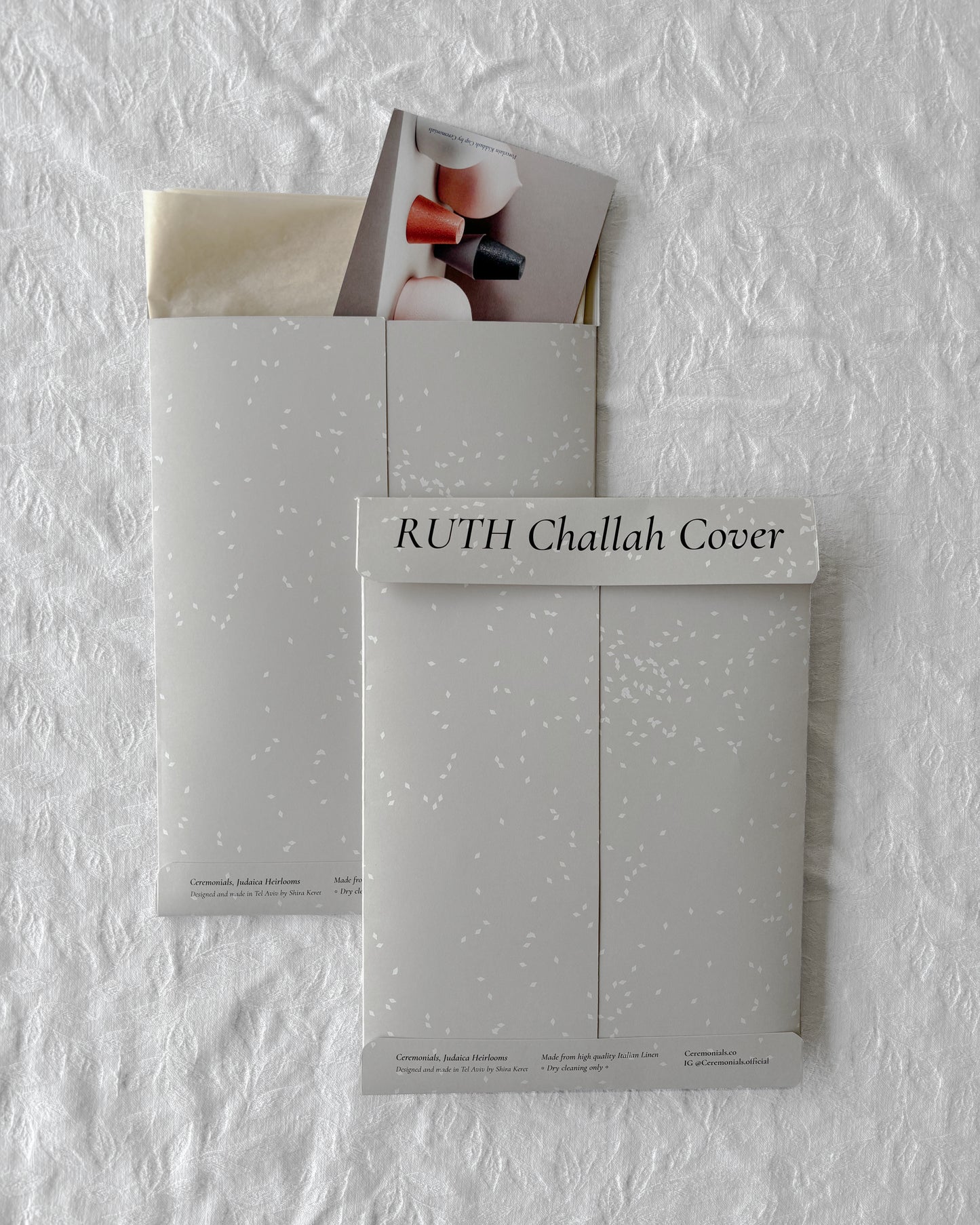 Ruth Challah Cover in Blue