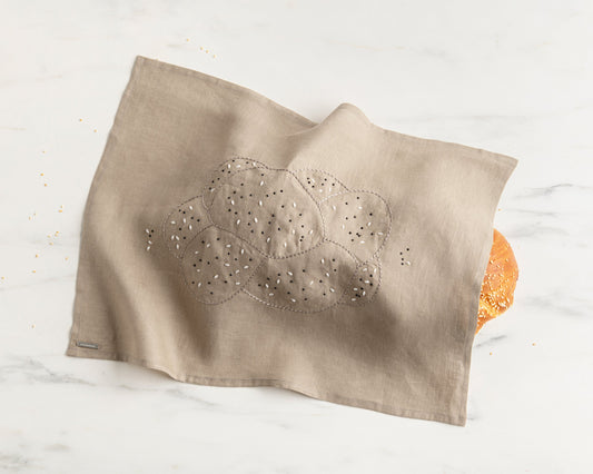 Ruth Challah Cover in Sand
