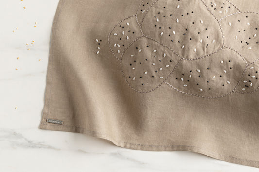 Ruth Challah Cover in Sand