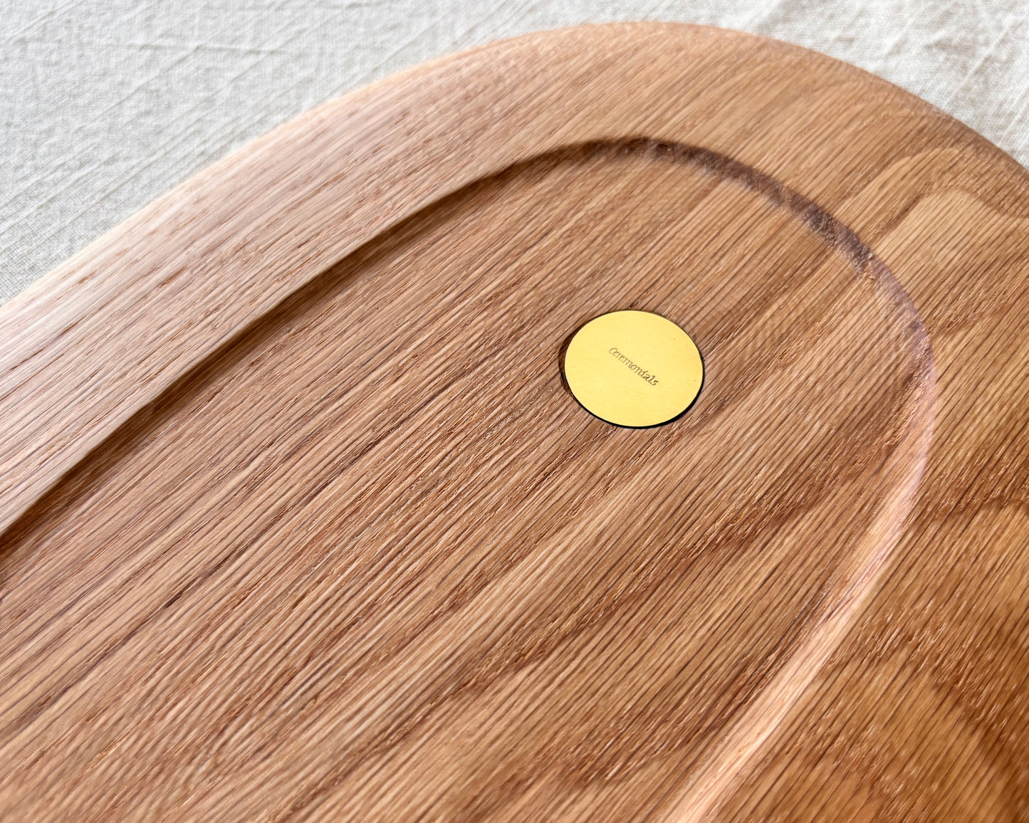 Challah Platter in Oak