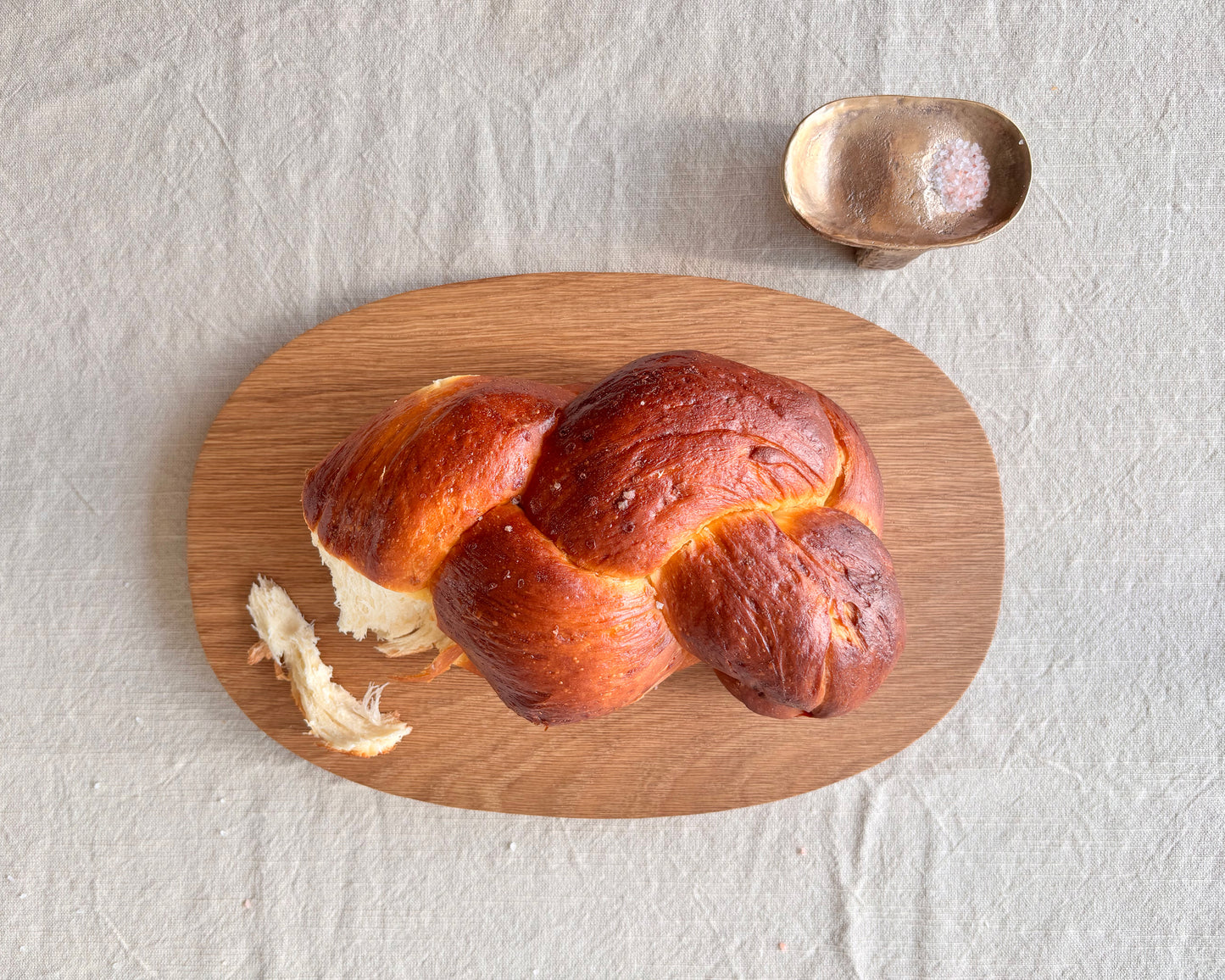 Challah Platter in Oak