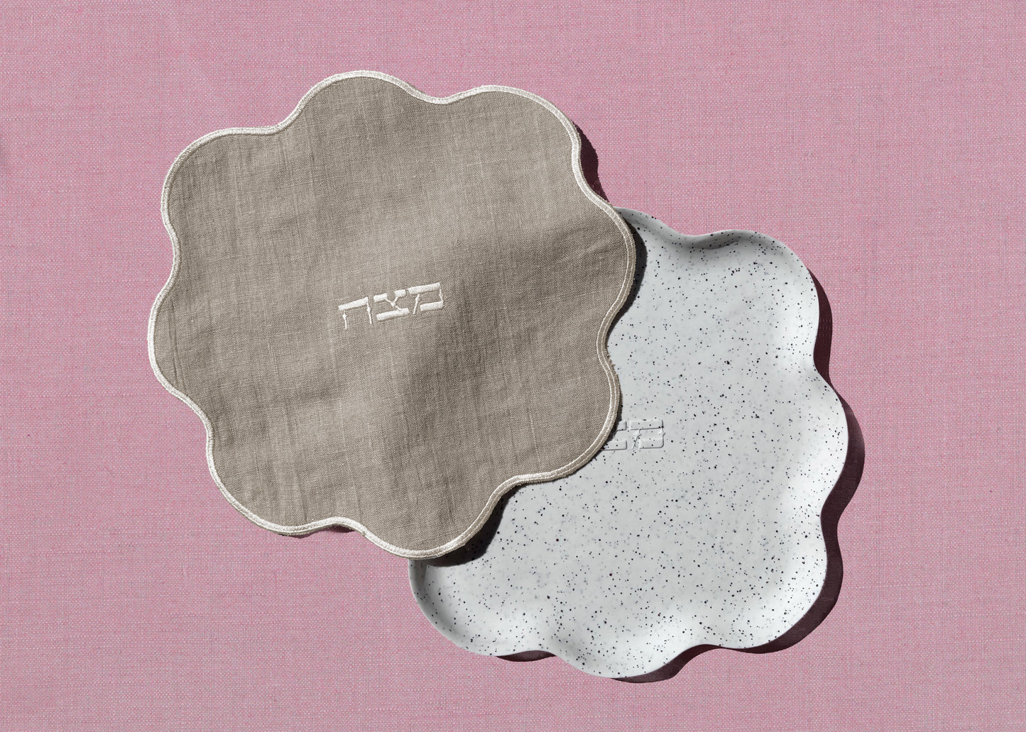 Porcelain Matzah Plate