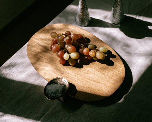 Challah Platter in Oak