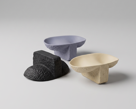 Hamotzi Porcelain Salt Vessel